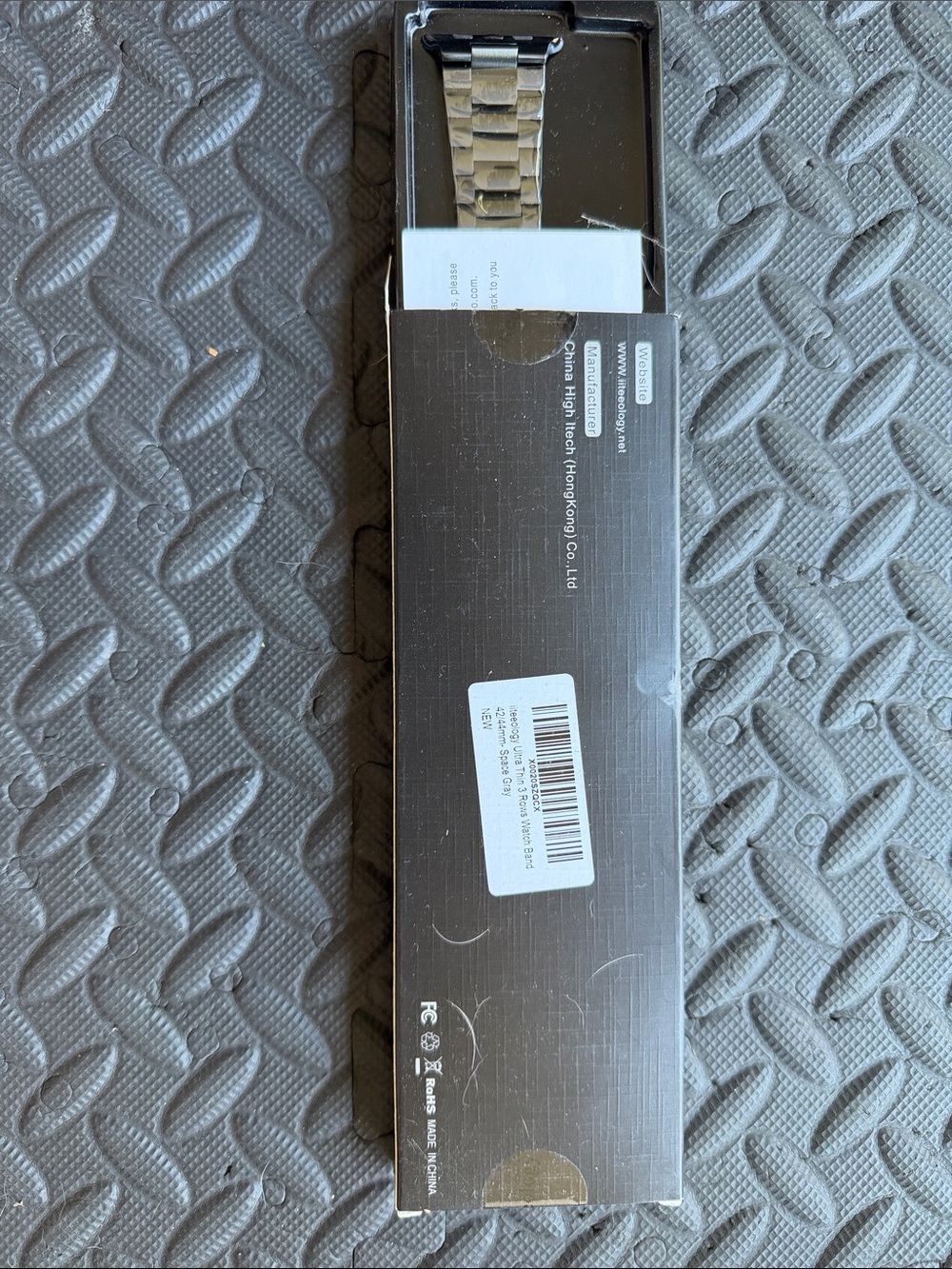 Stainless Steel Watch Band Replacement - Silver 42/44mm